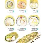 Menu Yoshi Sushi Casablanca December 2023 240422-261700